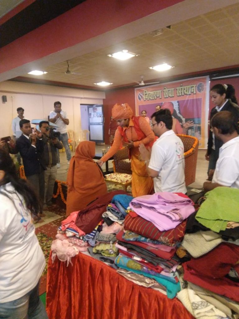 Clothes Distribution Camp by Nivaran,news123.in