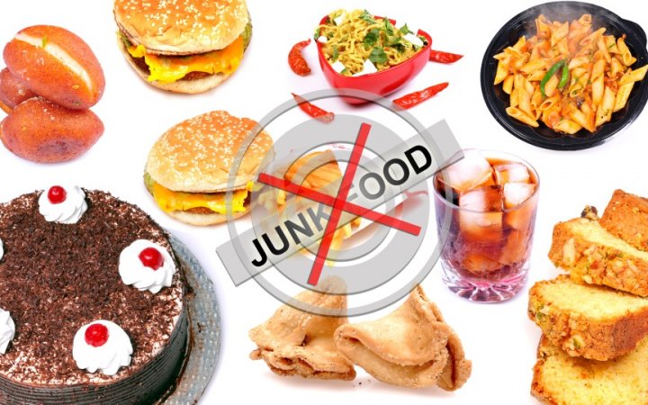 avoid junk food to lose weight