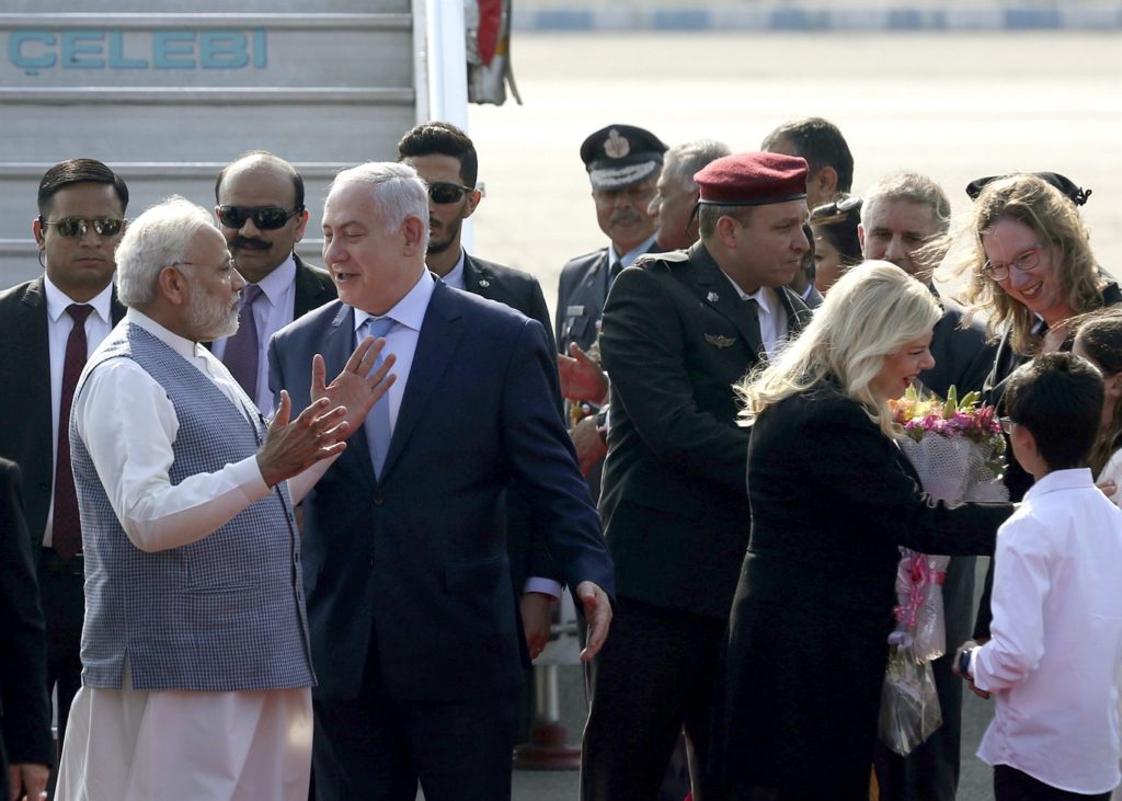 PM Modi & PM Benjamin Netanyahu