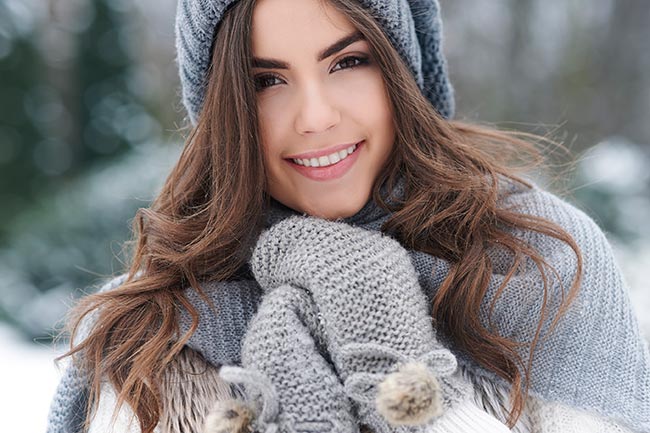 use warm clothes in winter-