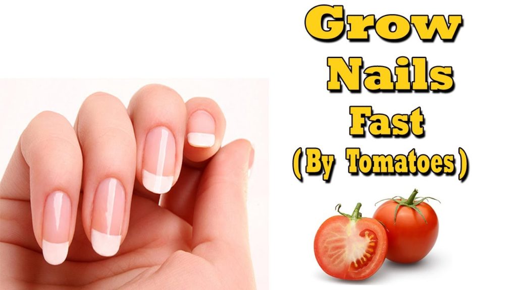 grow nails by tomatoes