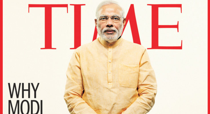 Modi-in time Magazine