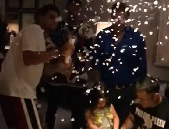 'Poster Boy' Mahendra Singh Dhoni celebrated Birthday, Daughter with Dance, Watch VIDEO