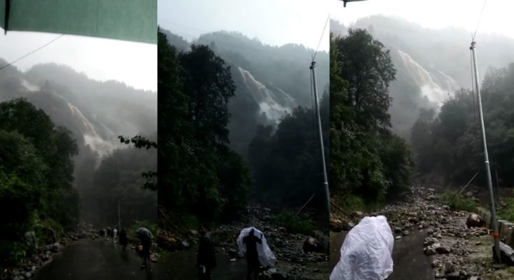 Cloud burst in Pithoragarh and Chamoli, 2 people dead, rescue continues