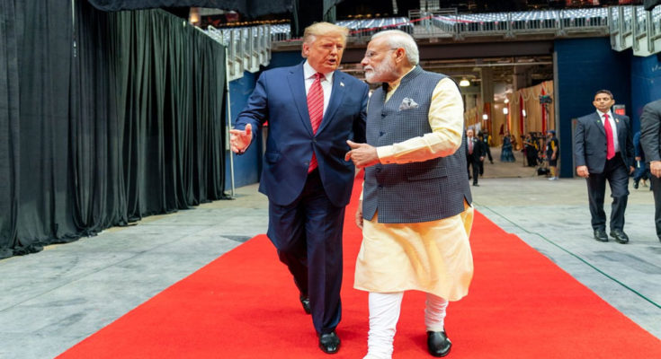 Howdy Modi: Donald Trump said, 'NBA match is going to happen in India, be careful! I can come